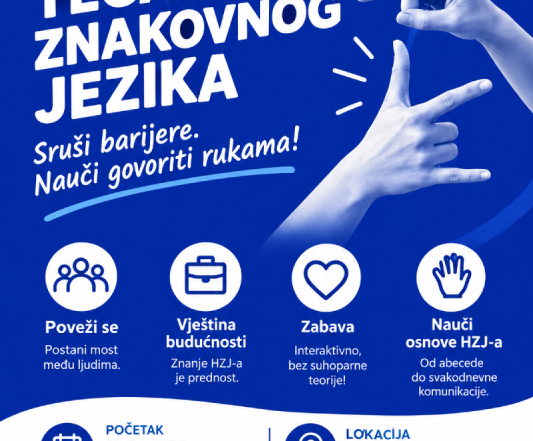 Tečaj znakovnog jezika u Splitu